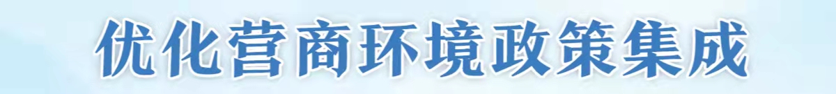 优化营商环境政策集成