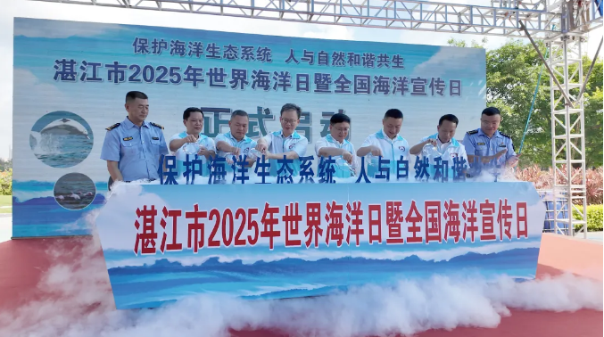 中华白海豚获赠保单！世界海洋日湛江守护世界第二大种群