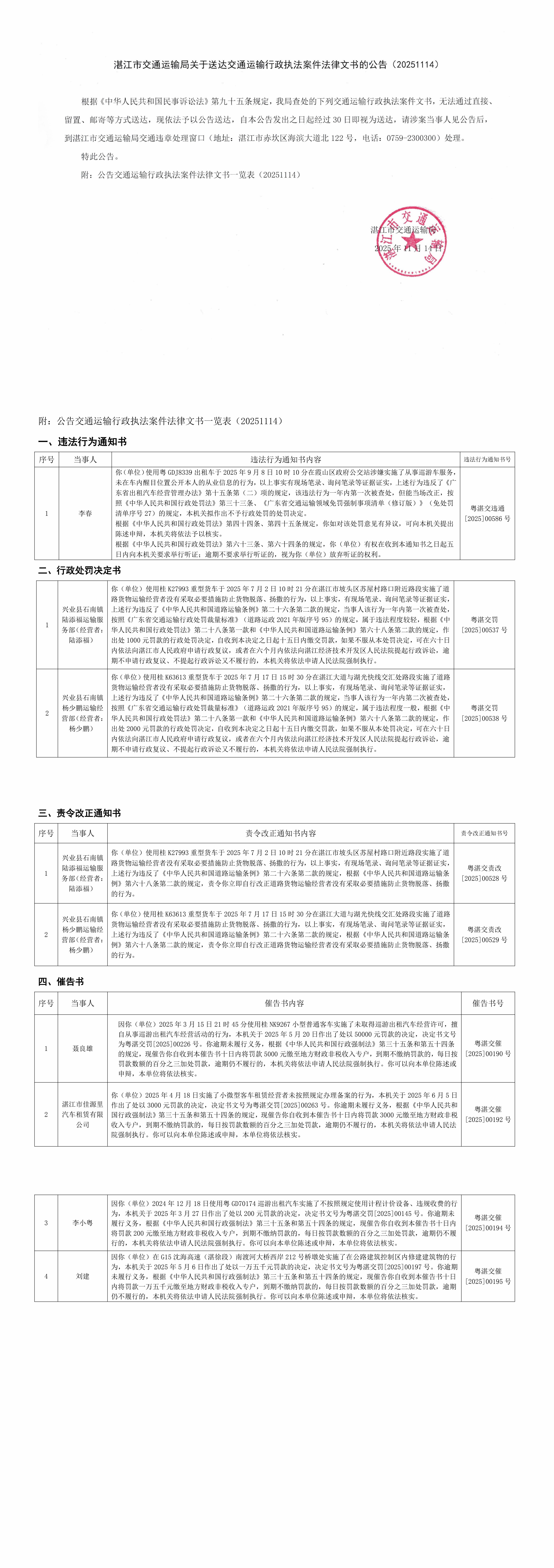 湛江市交通运输局文书送达公告20251114.jpg