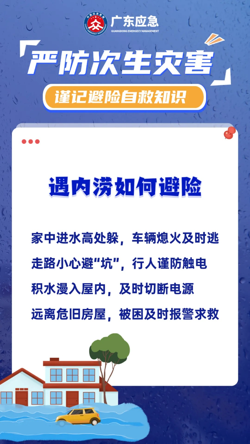 遇内涝如何避险